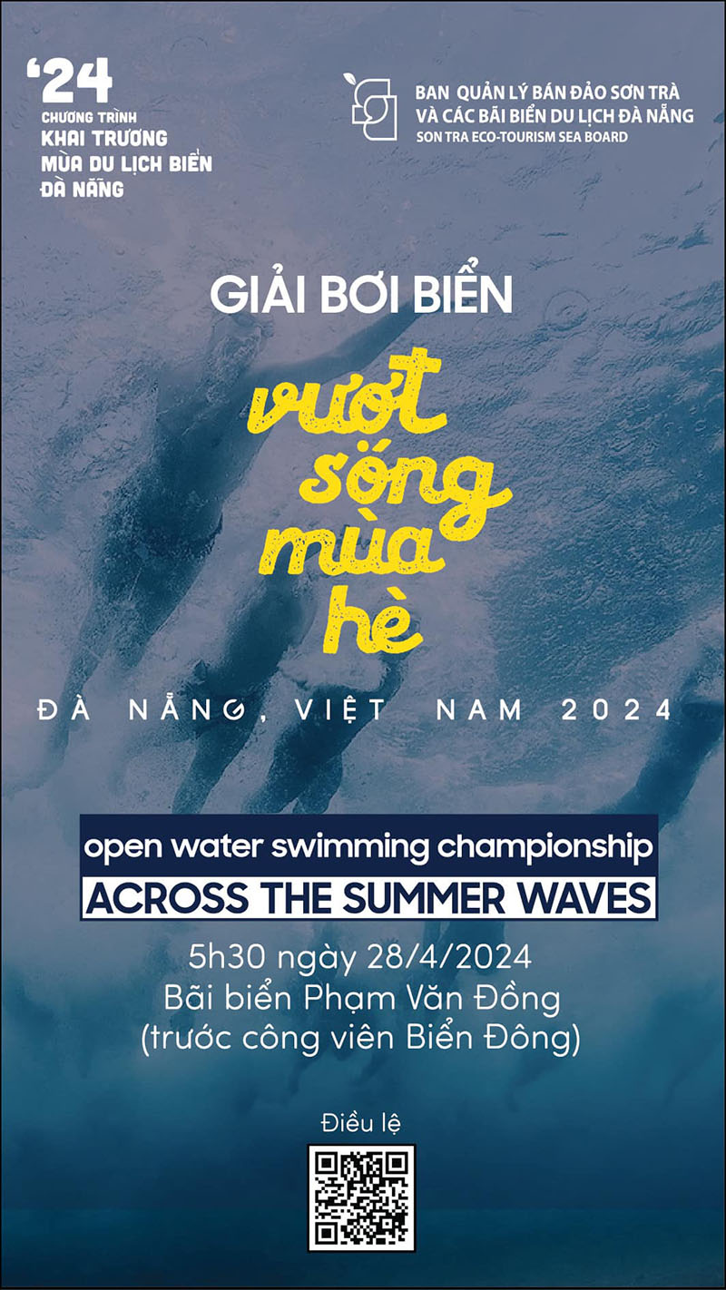 Khai Mạc Giải Bơi Biển “Vượt Sóng Mùa Hè Đà Nẵng 2024”