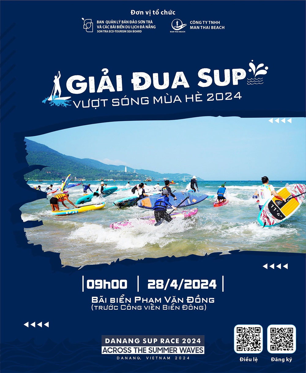 Khai Mạc Giải Đua Sup “Vượt Sóng Mùa Hè Đà Nẵng 2024”