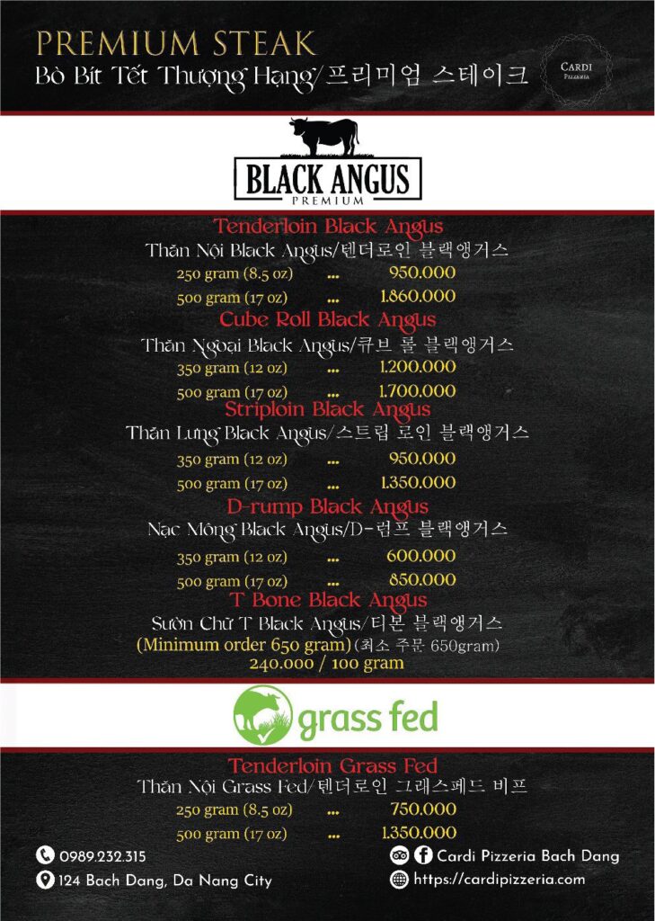 bò bít tết đà nẵng