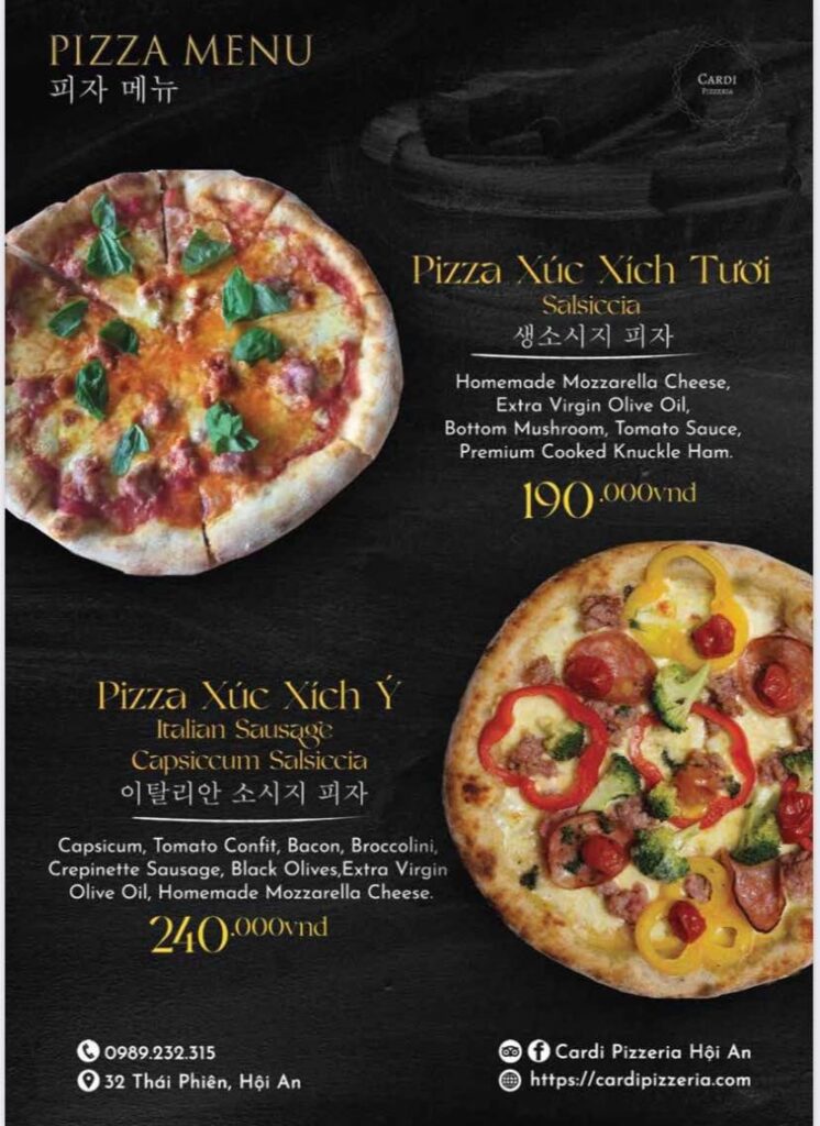 pizza hội an