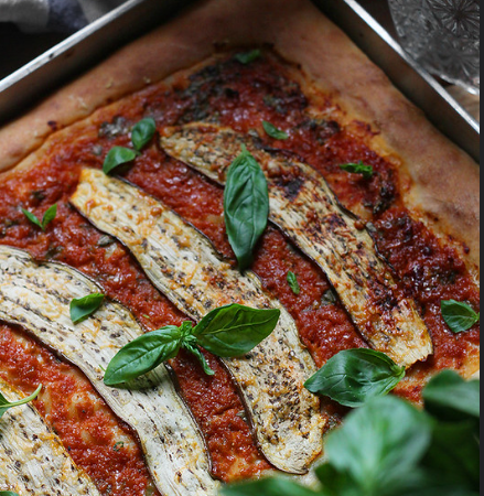 SFINCIONE ALLE MELANZANE – LÁT MỘC ẤM ÁP