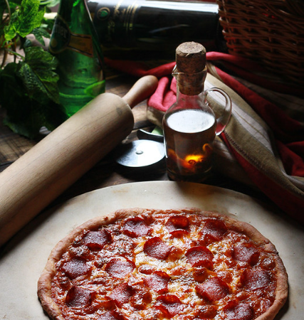 PEPPERONI PIZZA – MỘT MẢNH NEW YORK