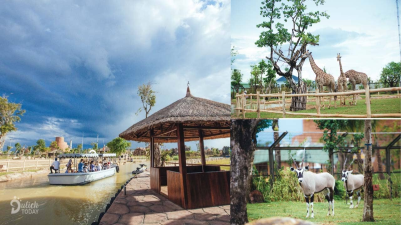 Thăm thú trên sông có “1- 0 – 2” với Vinpearl River Safari Nam Hội An