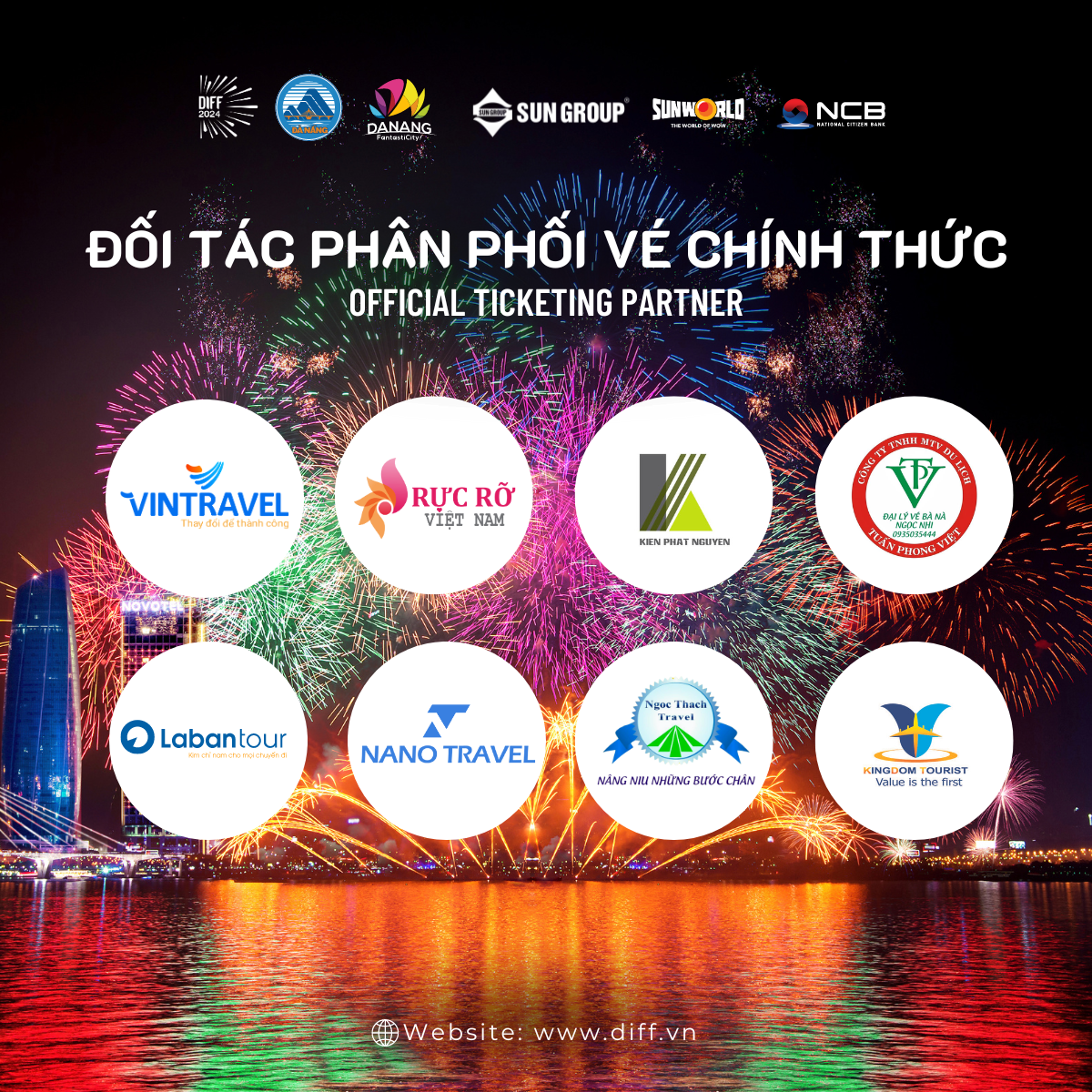 Mua Vé DIFF 2024 Qua Các Đối Tác Phân Phối Chính Thức